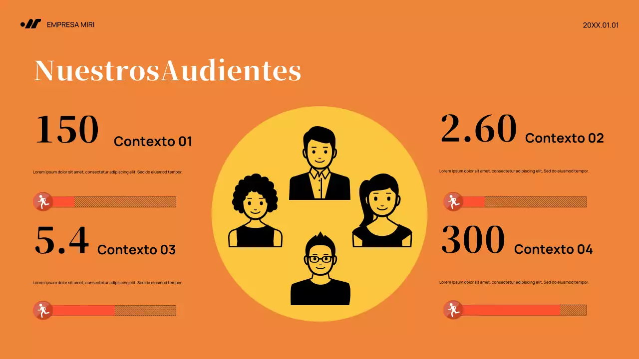 Plan de marketing de Black Abstract