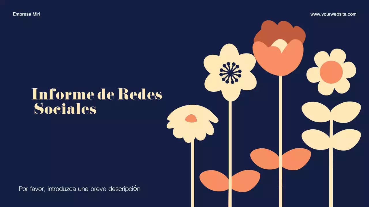 Navy Floral Media Report