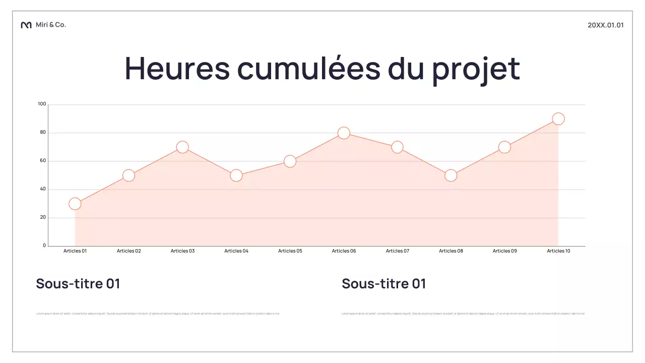 Présentation d'entreprise abstraite en noir