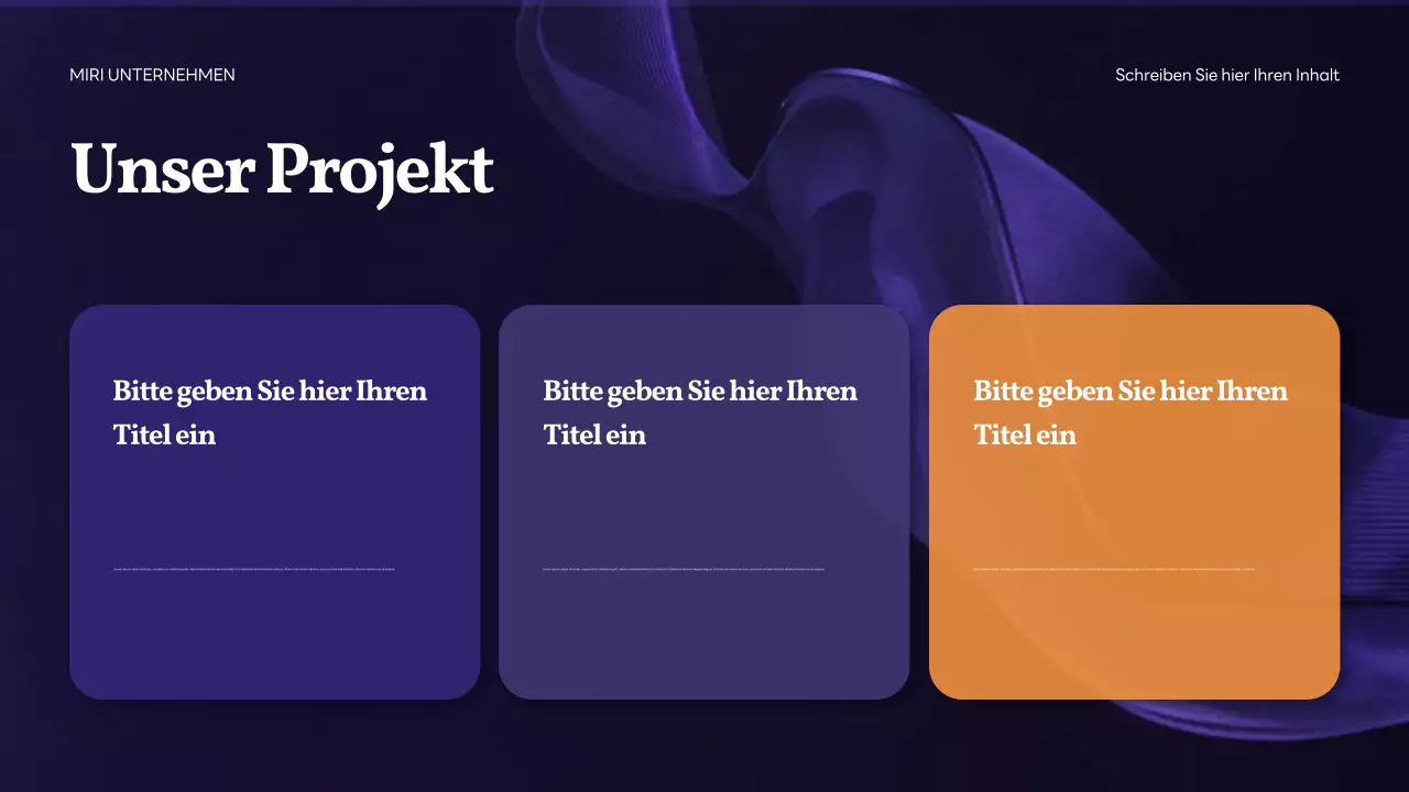 Lila Moderne IT Förderung