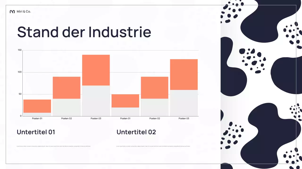 Black Abstract Business Präsentation