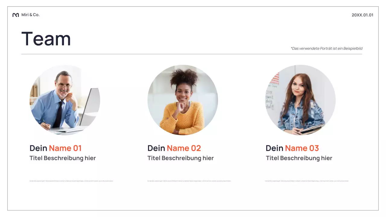 Black Abstract Business Präsentation