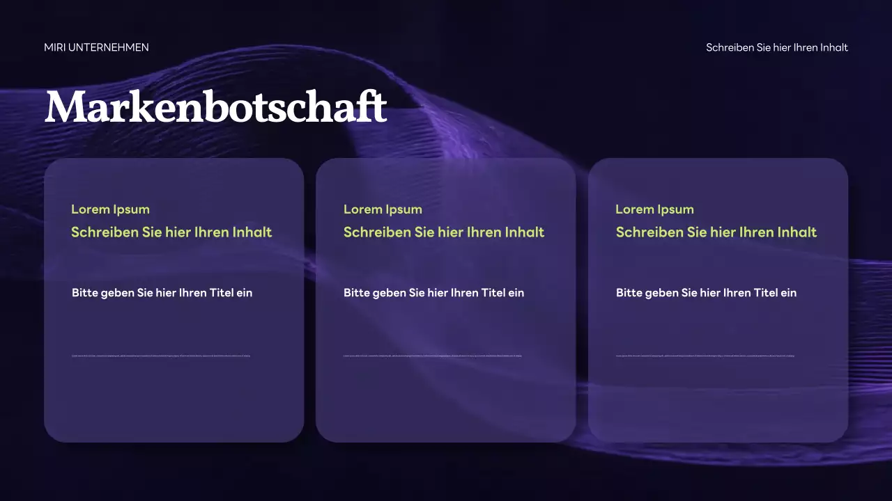 Lila Moderne IT Förderung