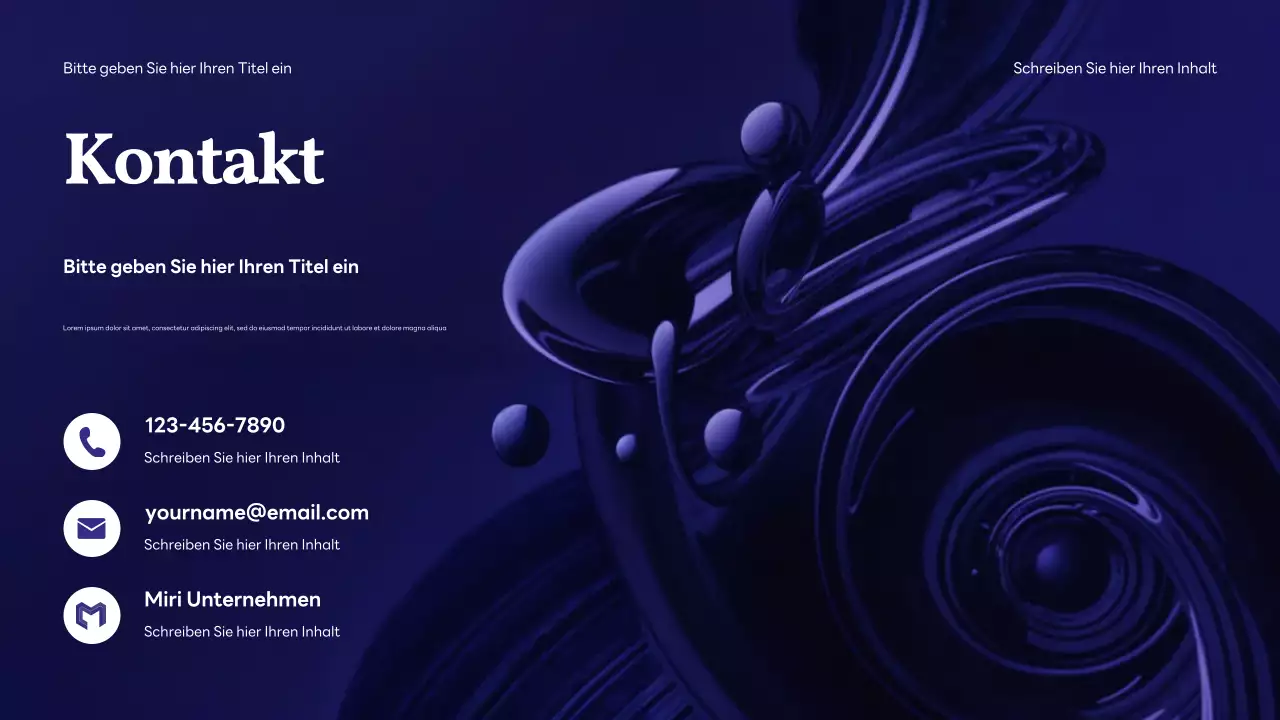 Lila Moderne IT Förderung