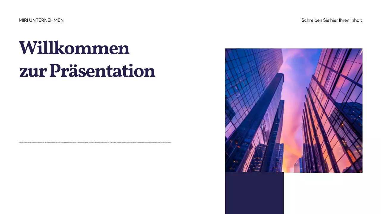 Lila Moderne IT Förderung