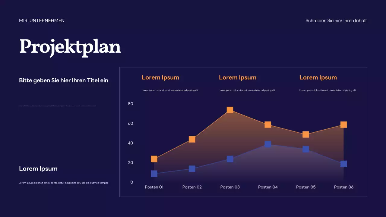 Lila Moderne IT Förderung