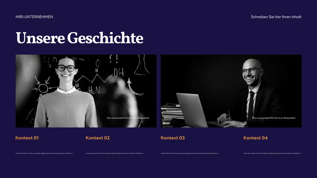 Lila Moderne IT Förderung