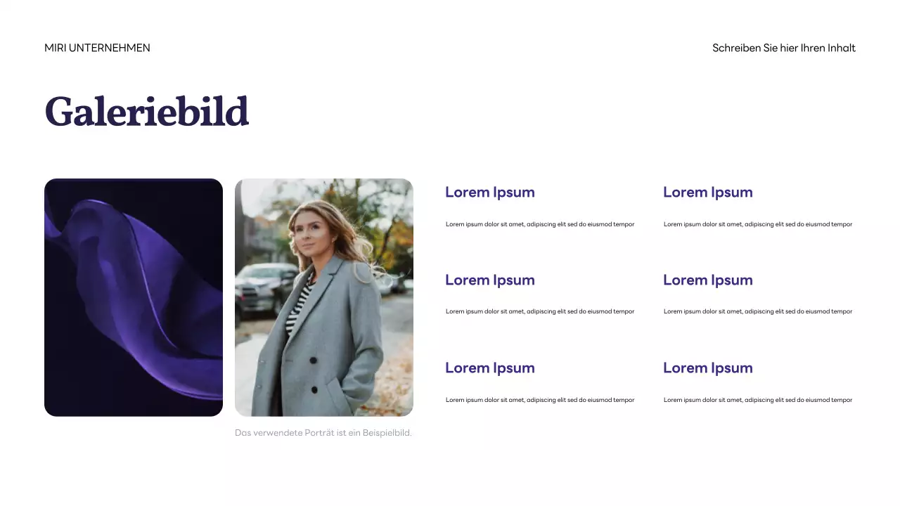 Lila Moderne IT Förderung