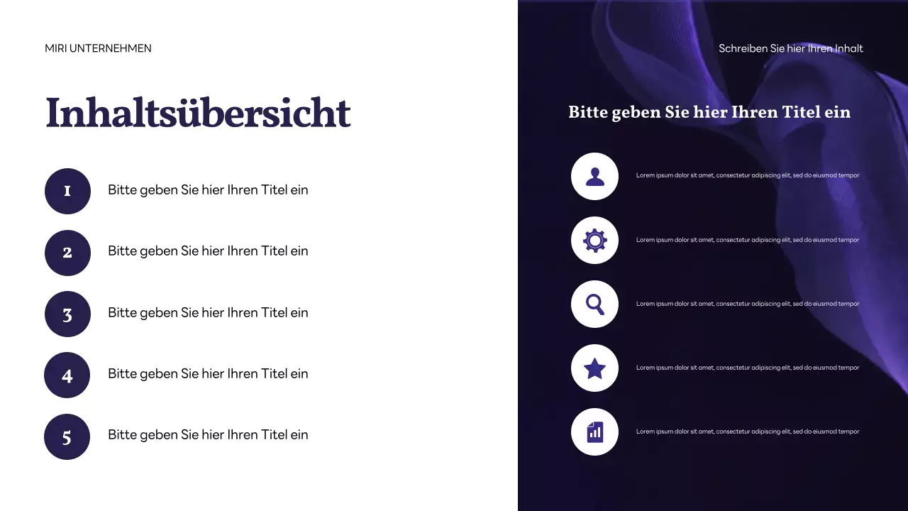 Lila Moderne IT Förderung