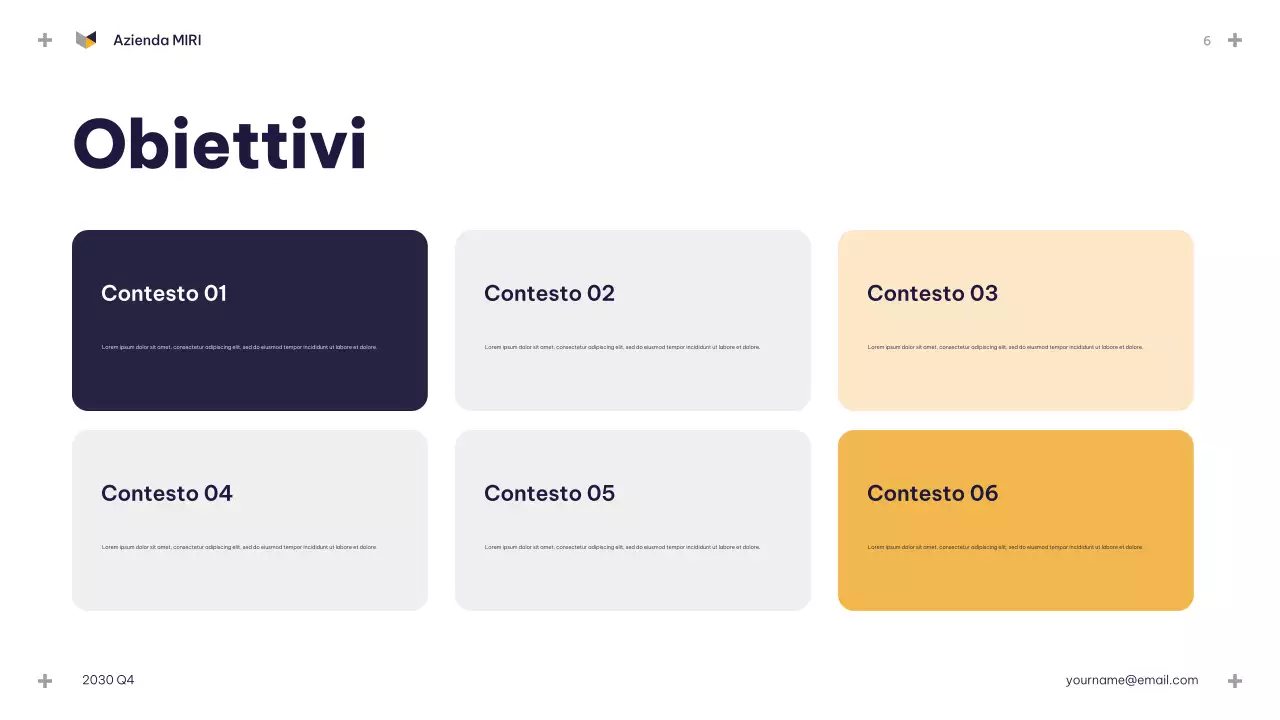 Presentazione del bilancio Blue Modern