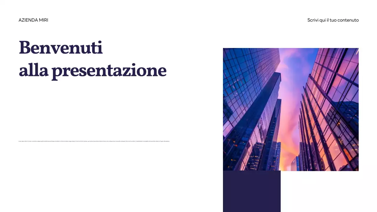 Promozione IT moderna viola