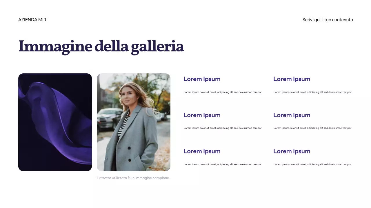 Promozione IT moderna viola