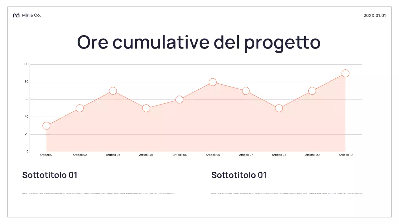 Presentazione aziendale astratta nera