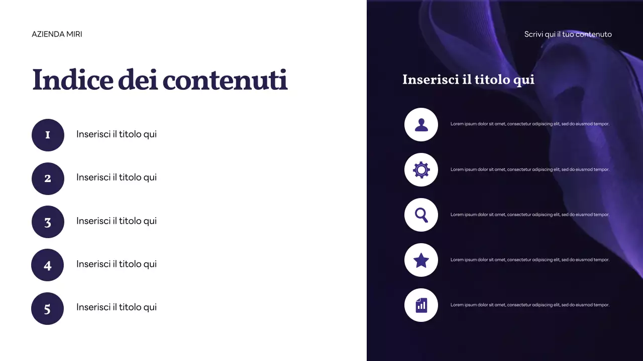 Promozione IT moderna viola