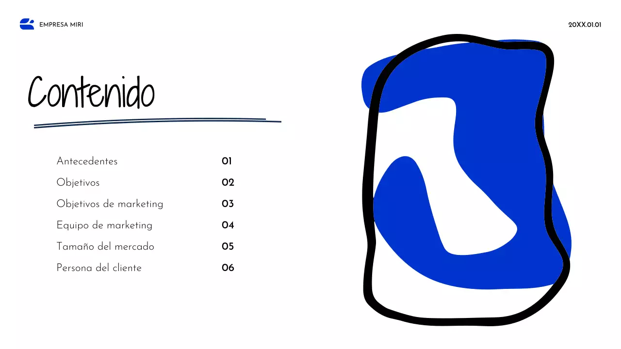 Documento de Estrategia Abstracta Azul