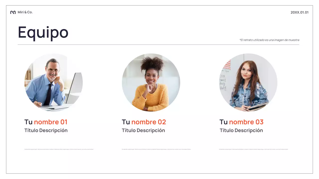 Presentación comercial abstracta en negro