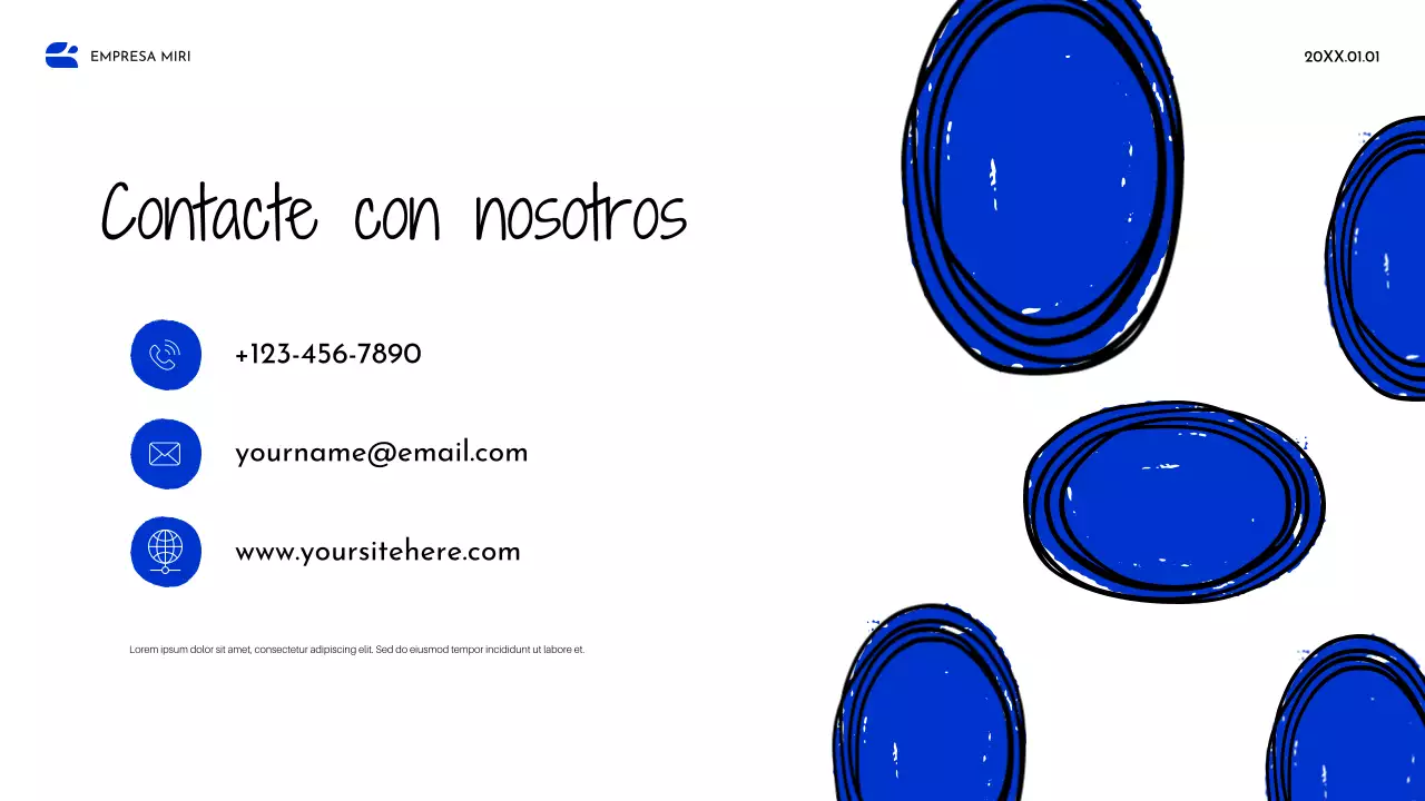 Documento de Estrategia Abstracta Azul