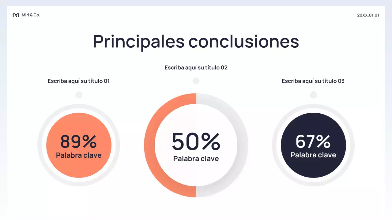 Presentación comercial abstracta en negro