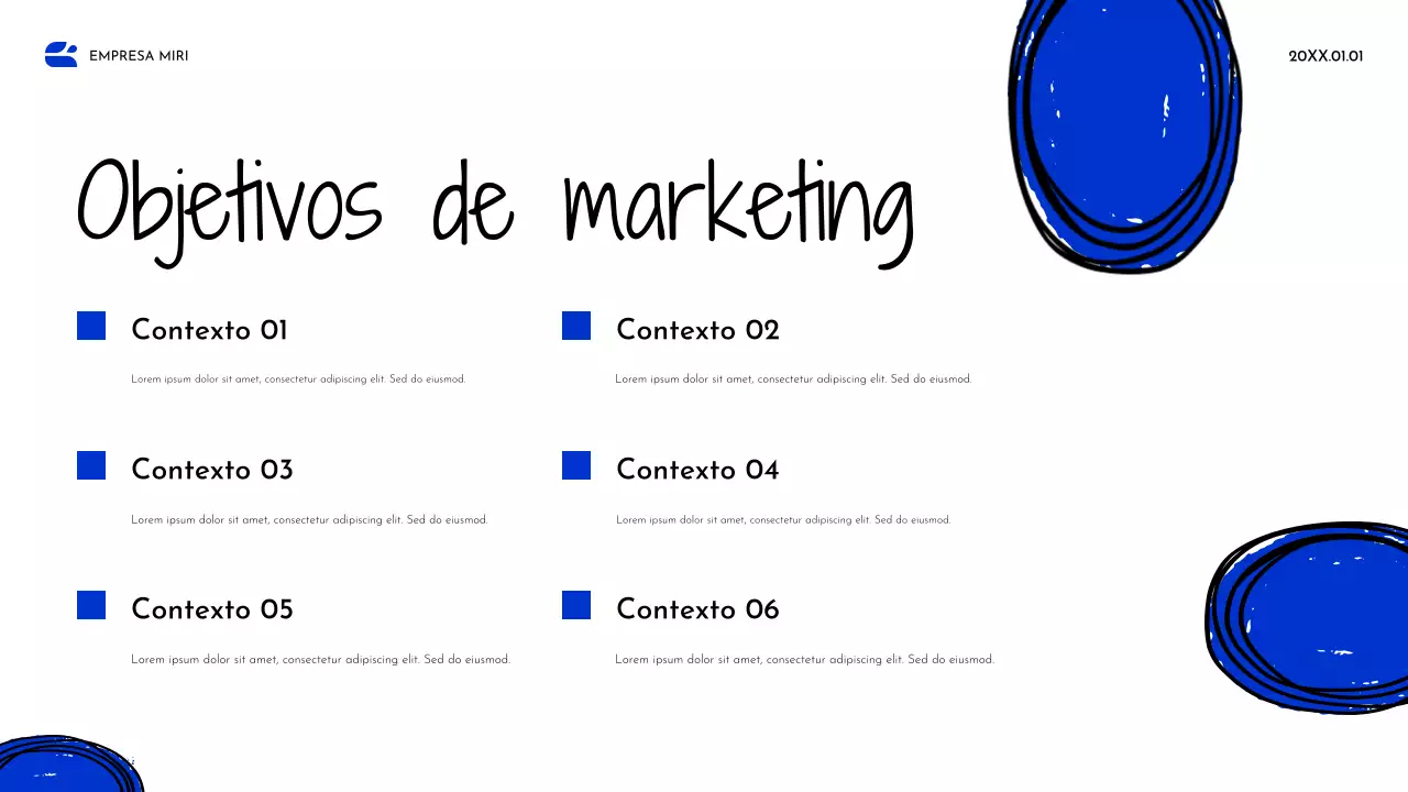 Documento de Estrategia Abstracta Azul