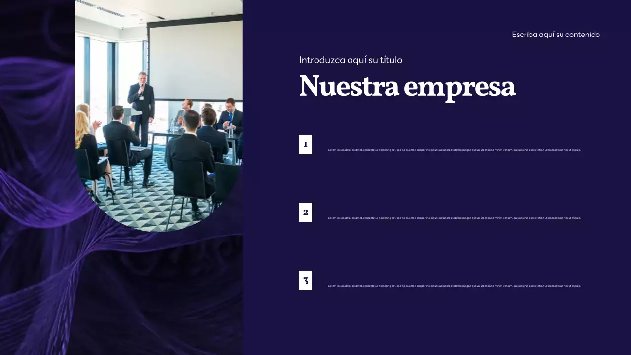 Promoción Purple Modern IT