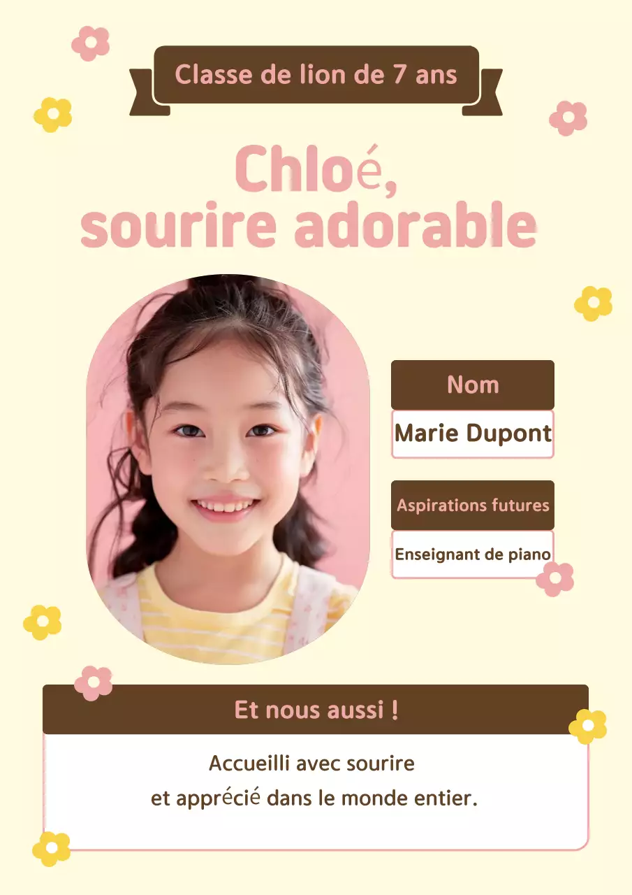 Présentation du jardin d'enfants Beige Cosy