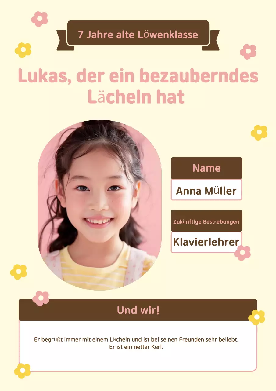 Der Beige Cosy Kindergarten wird vorgestellt