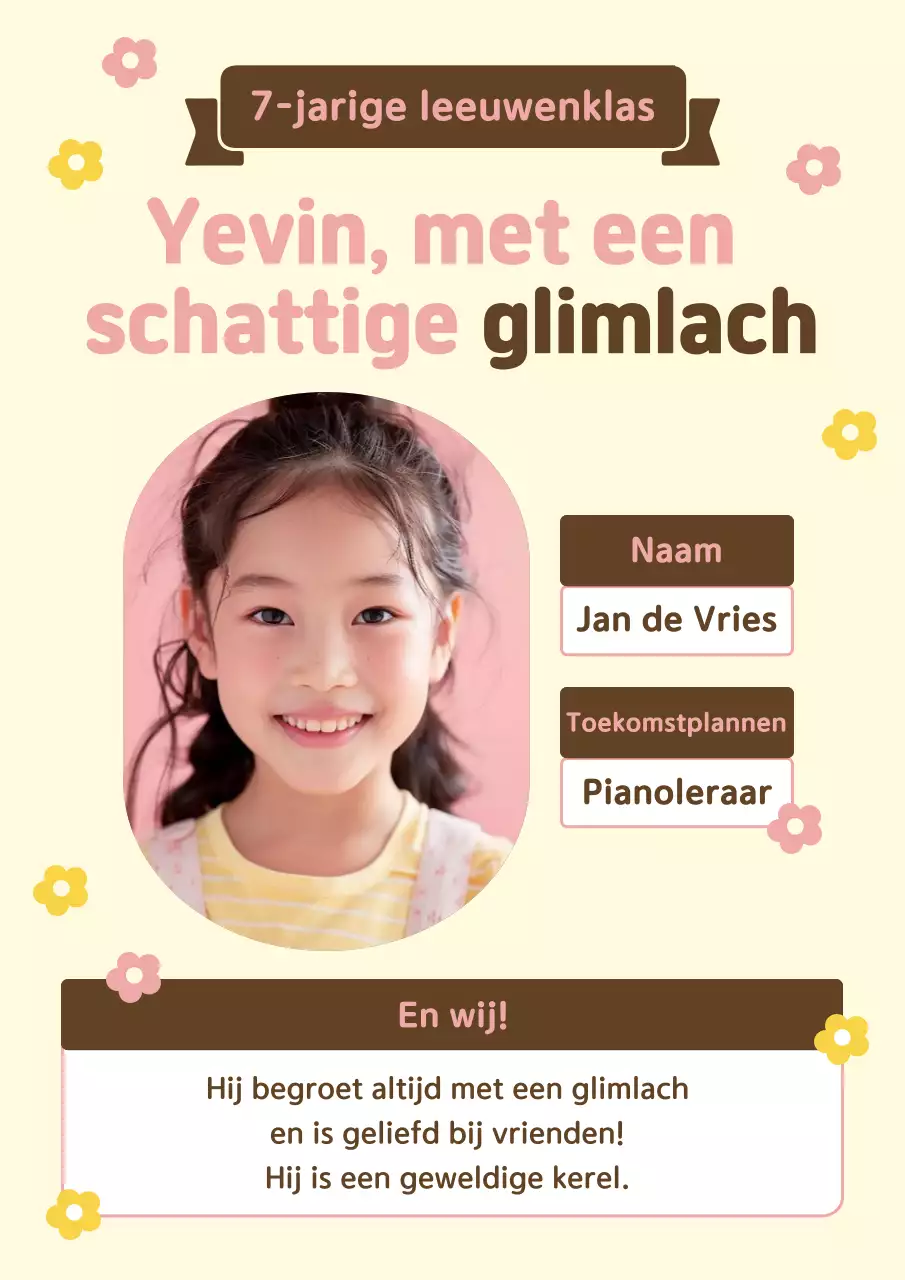 Maak kennis met de Beige Cosy Kindergarten