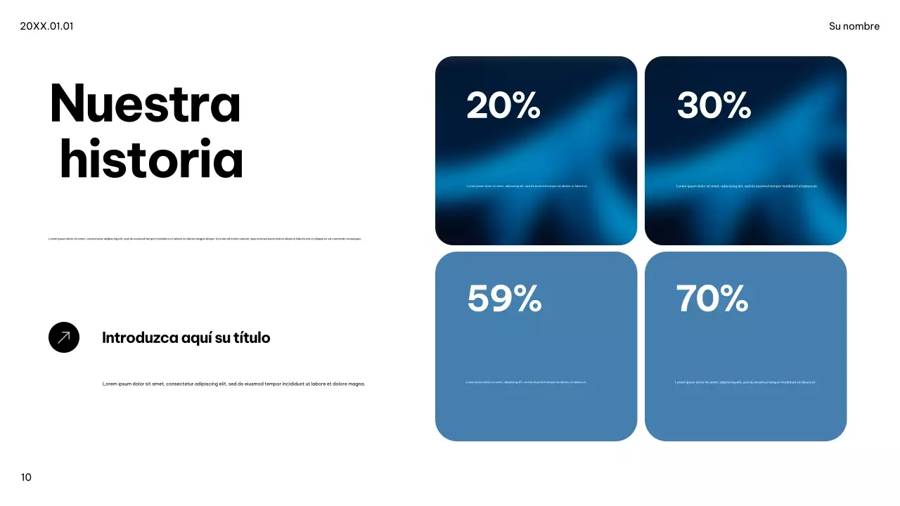 Anuncio de Blue Modern IT