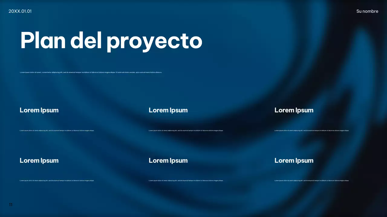 Anuncio de Blue Modern IT