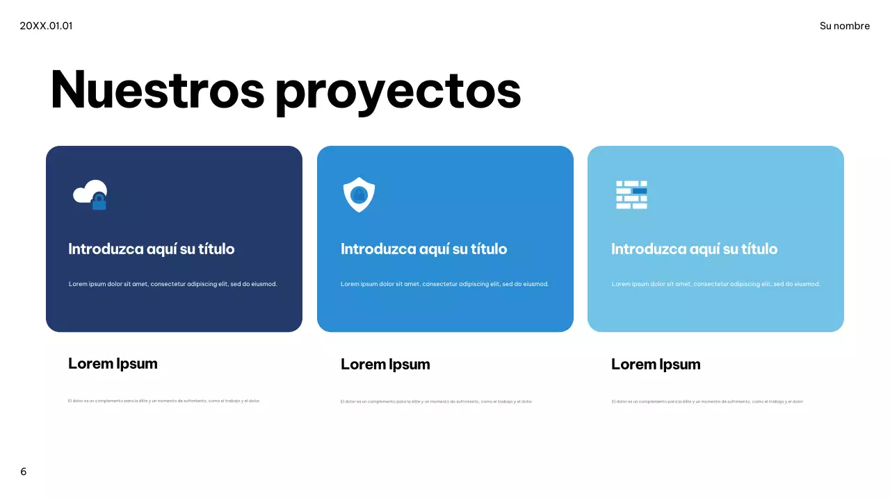 Anuncio de Blue Modern IT