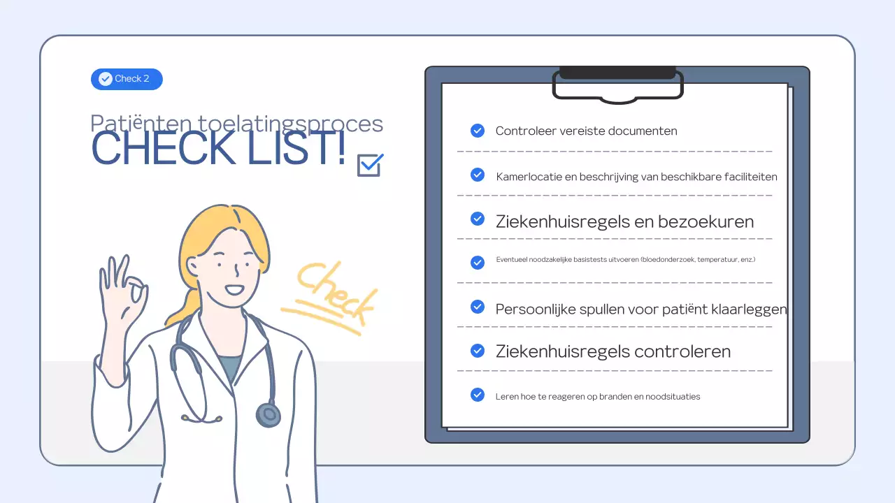 Lichtblauw schoon trainingsmateriaal