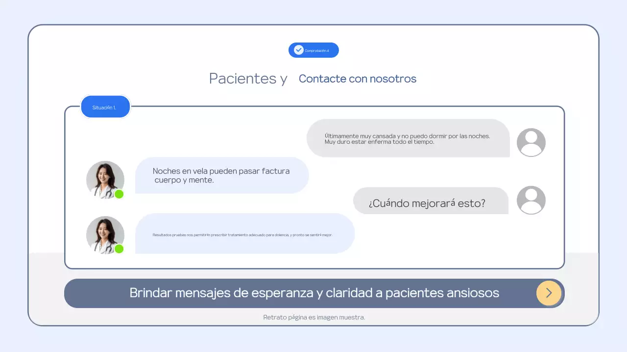 Material de formación limpio de color azul claro