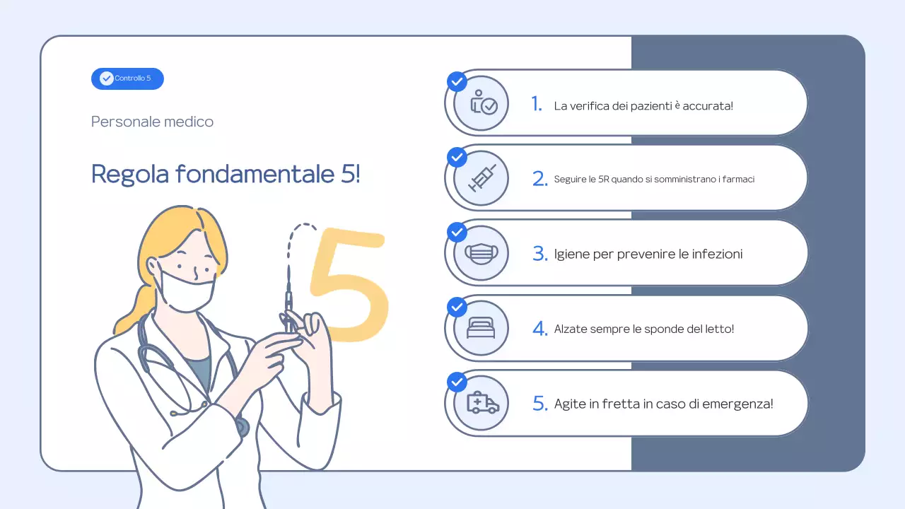 Materiale didattico pulito di colore azzurro