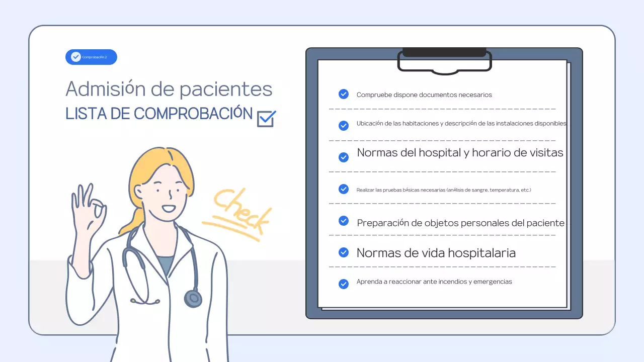 Material de formación limpio de color azul claro