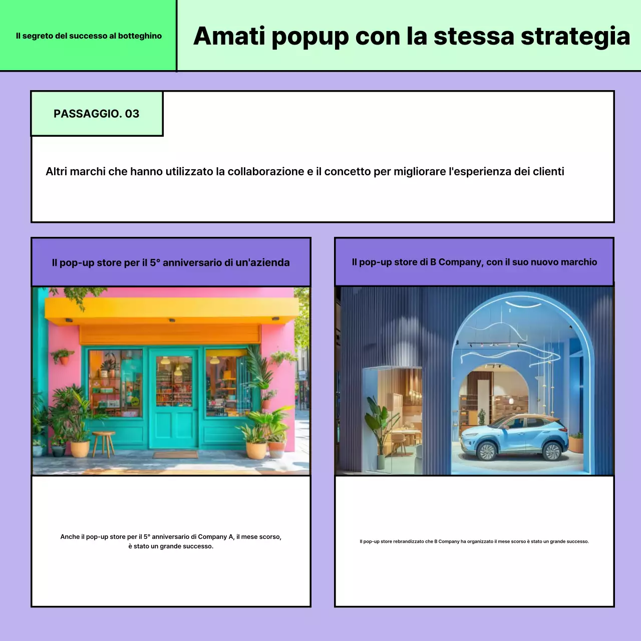 Promuovere il blu Suggerimenti di marketing moderno