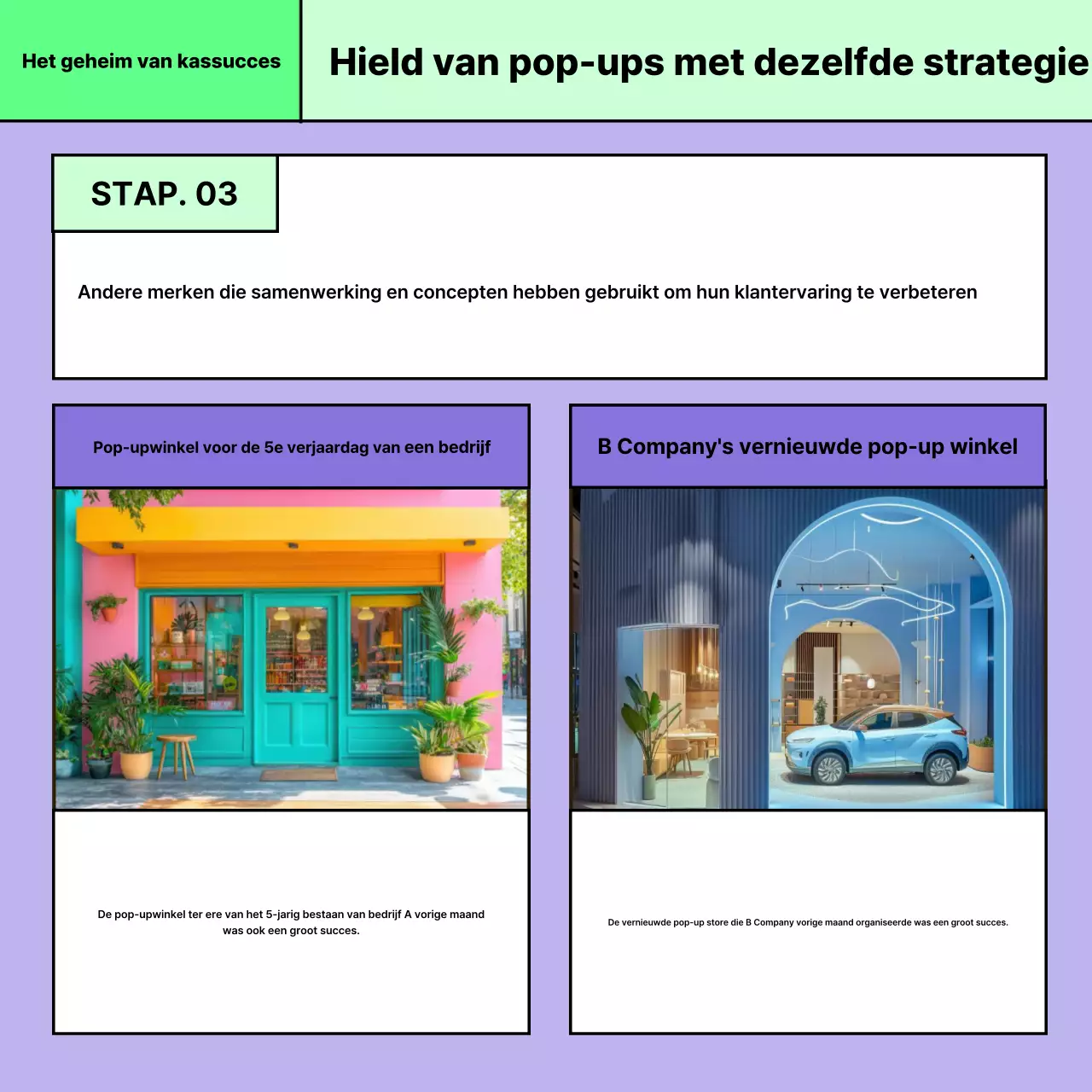 Promoot Blauw Moderne Marketingtips