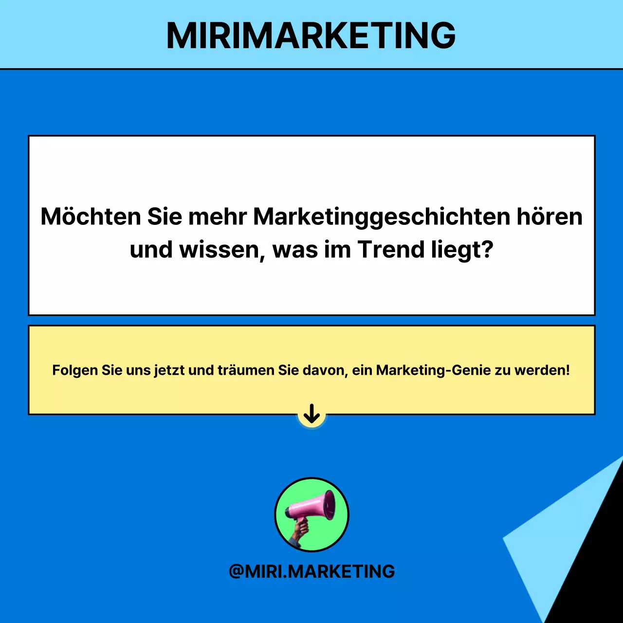 Promote Blue Moderne Marketing-Tipps