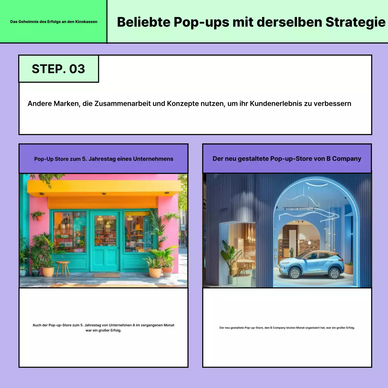 Promote Blue Moderne Marketing-Tipps