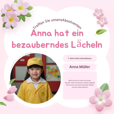 Treffen Sie unsere rosa Alumni