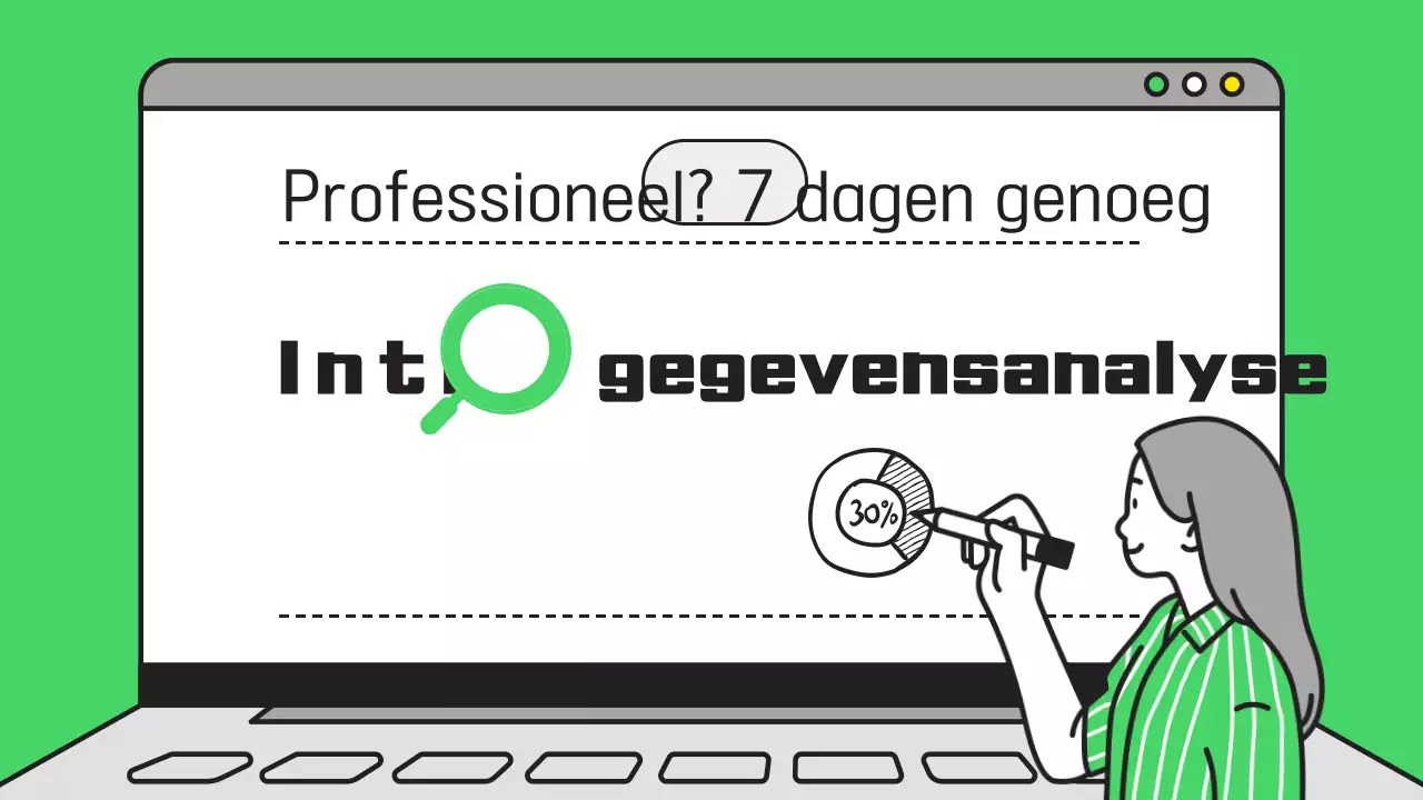 Abstracte minimalistische educatieve advertentie