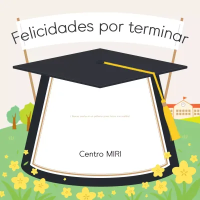 Celebra tu graduación Ivory Simple