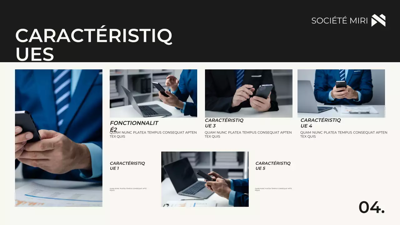 Présentation moderne et noire de la promotion du commerce électronique