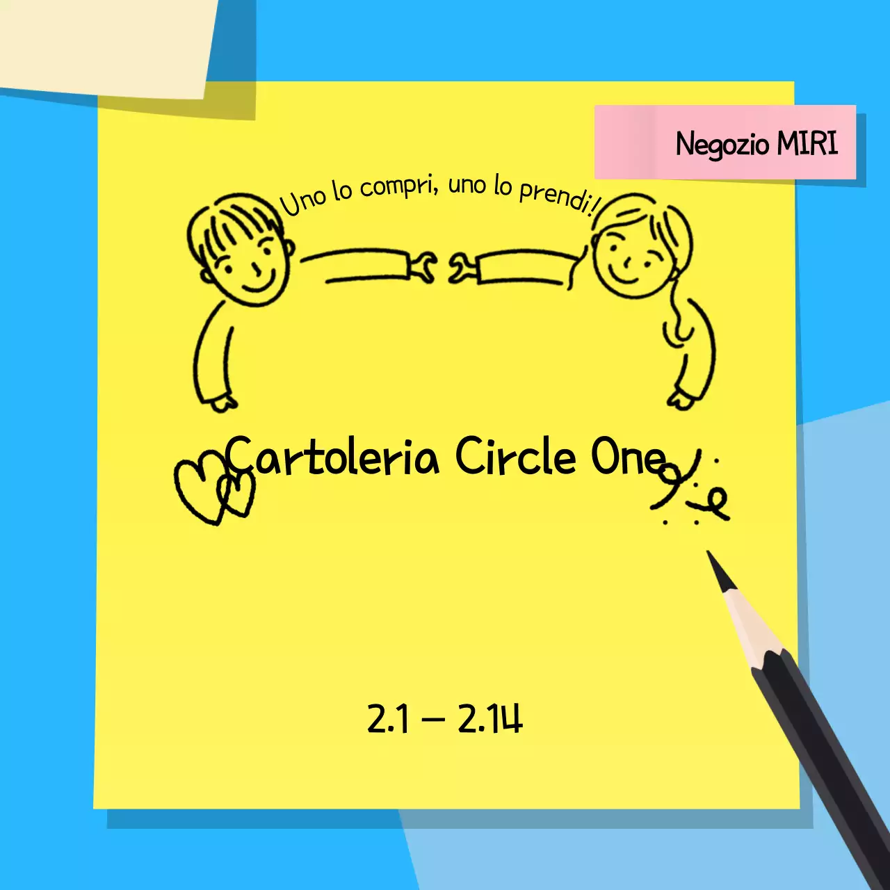 Giallo Offerte promozionali semplici