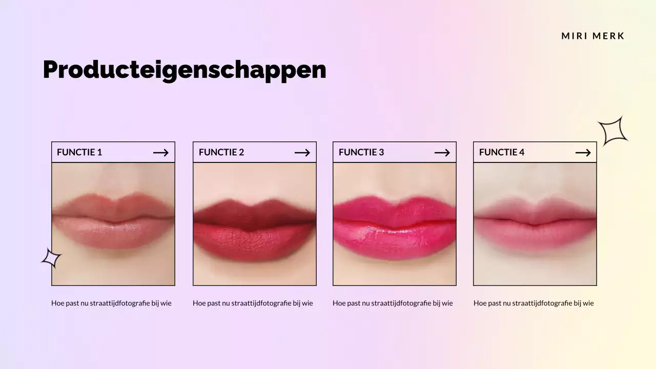 promotie roze elegante productcatalogus