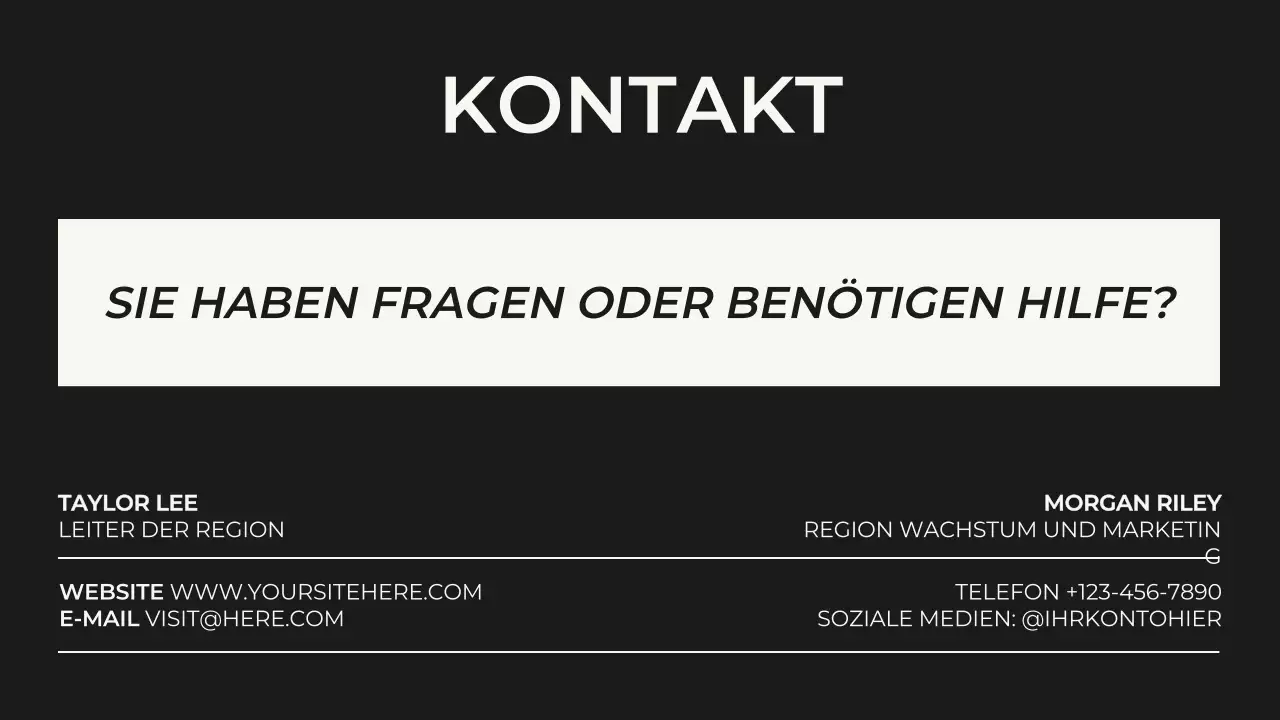 Schwarz Modern E-Commerce Förderung Präsentation