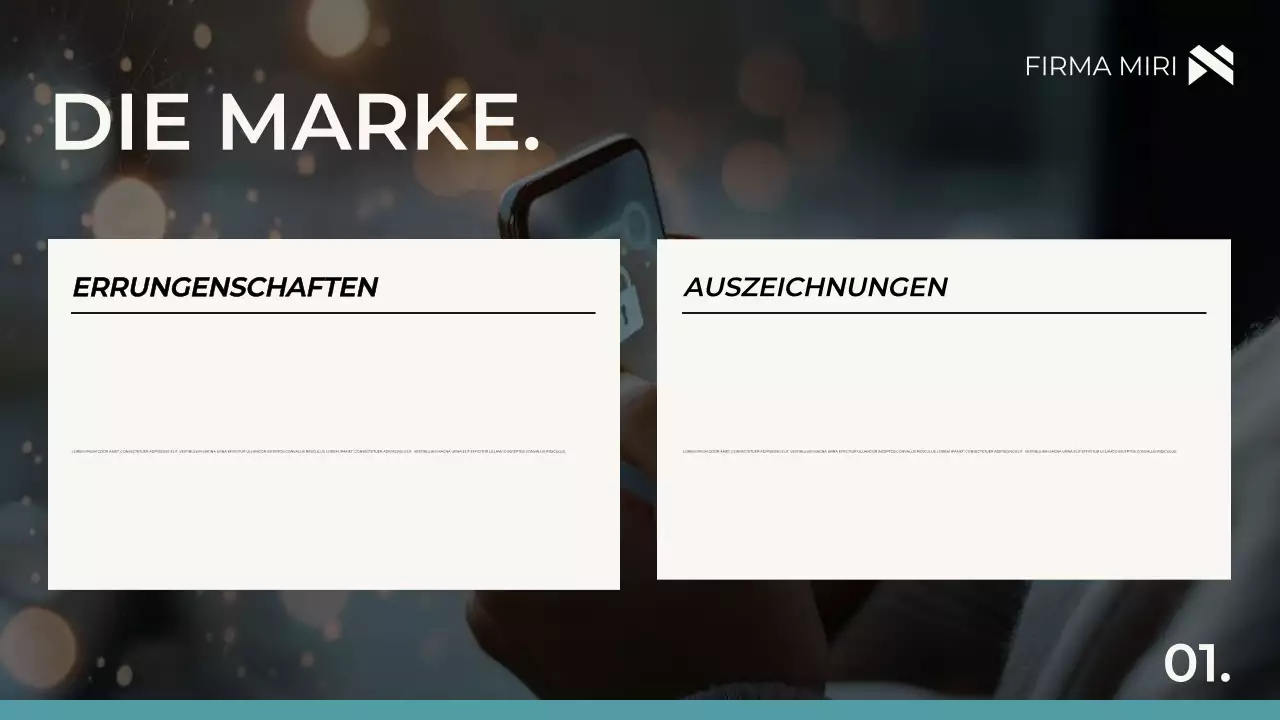 Schwarz Modern E-Commerce Förderung Präsentation