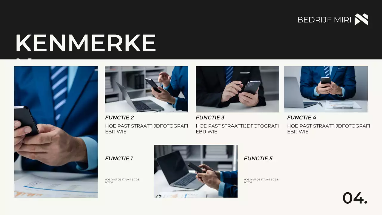 Zwart Modern E-Commerce Promotie Presentatie