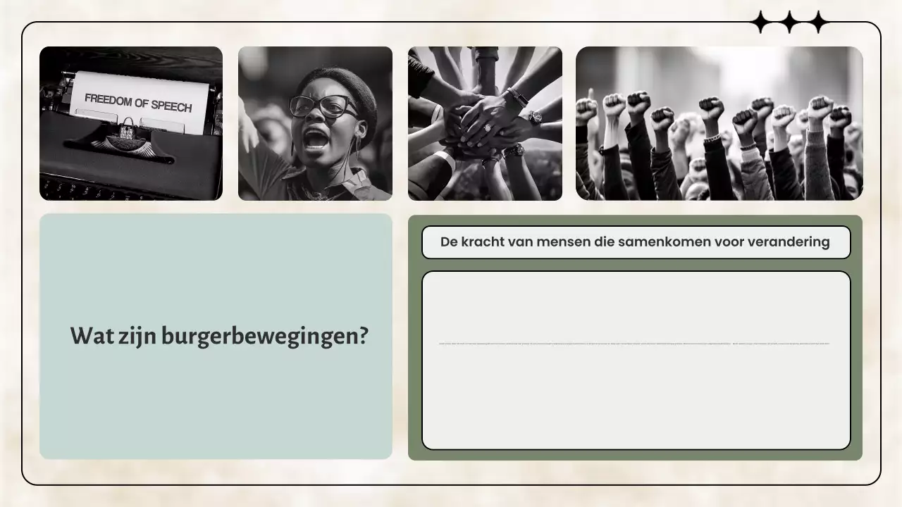 Sage Klassieke Burgerbewegingen Presentatie