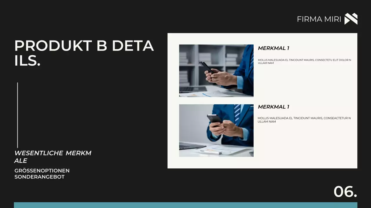 Schwarz Modern E-Commerce Förderung Präsentation