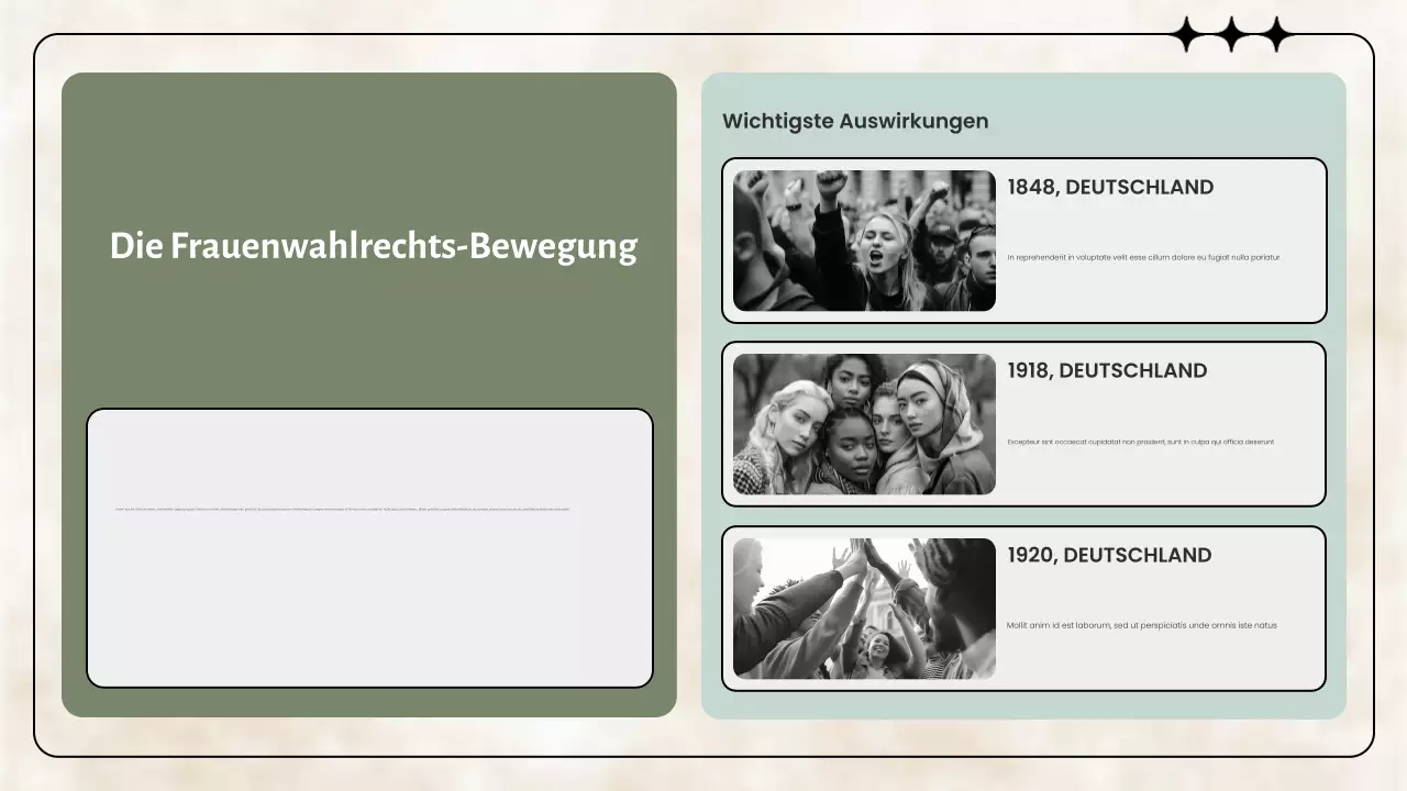 Sage Classic Civil Movements Präsentation